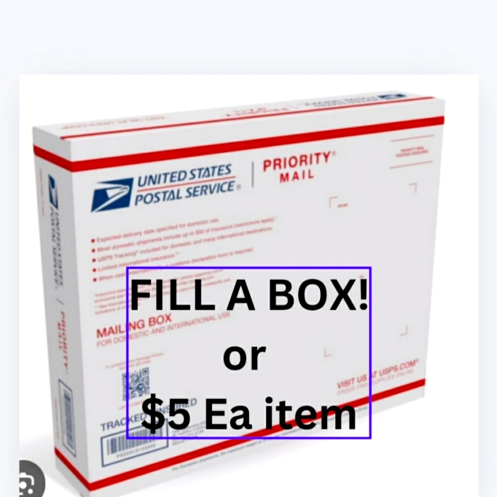 FILL A BOX SALE! UP TO 5 LBS!! $25!!